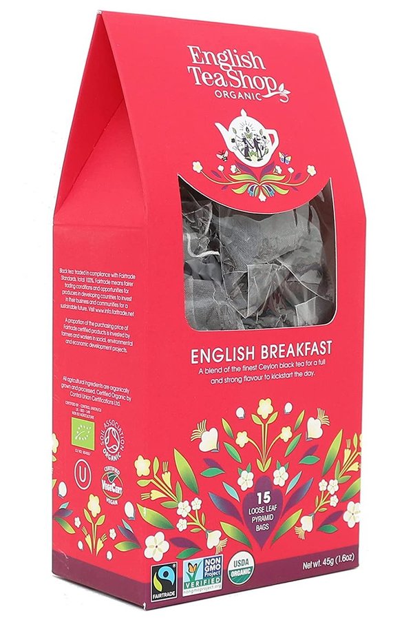 English Tea Shop English Breakfast BIO 15St(45g)