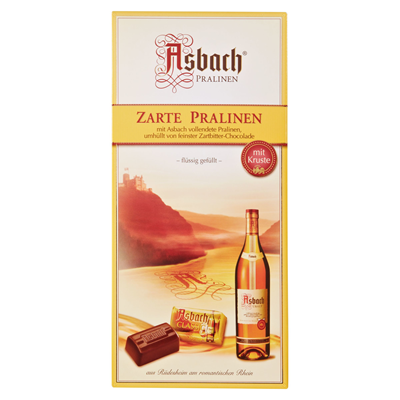 Asbach Zartbitter Chocoladen-Pralinen mit Kruste  (250g)
