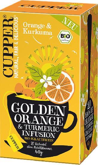 Cupper Tee Golden Orange 20x -40g