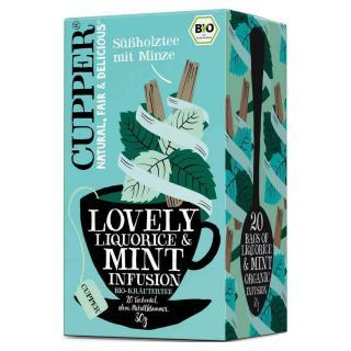 Cupper Tee Lovely Liquorice & Mint Infusion  20x -30g