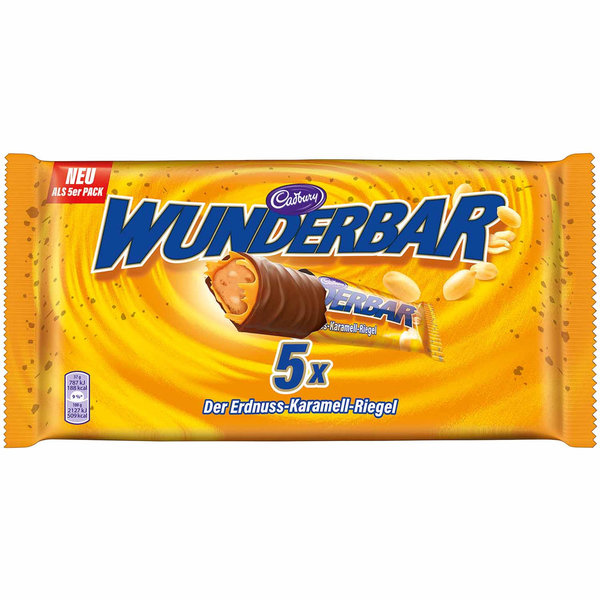 Cadbury Wunderbar 5x37g (185g)
