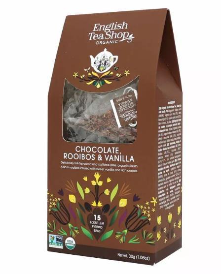 English Tea Shop Schokolade Rooibos & Vanille BIO 15St(45g)