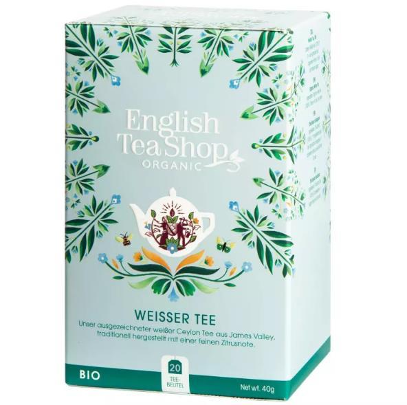 English Tea Shop  Weißer Tee BIO 20 Teebeutel - 40g