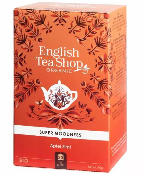 English Tea Shop Apfel Zimt BIO 20 Teebeutel - 40g