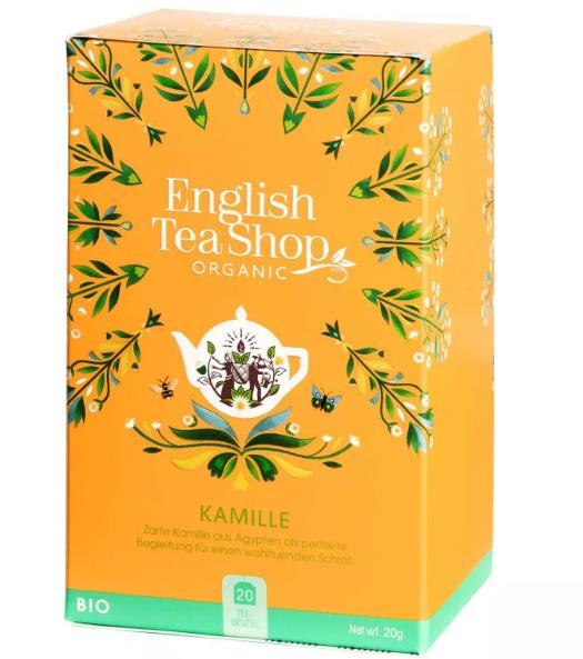 English Tea Shop Kamille BIO 20 Teebeutel - 20g