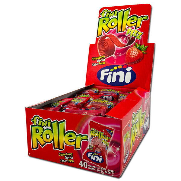 Fini Roller Fizz Erdbeere 40er -800g