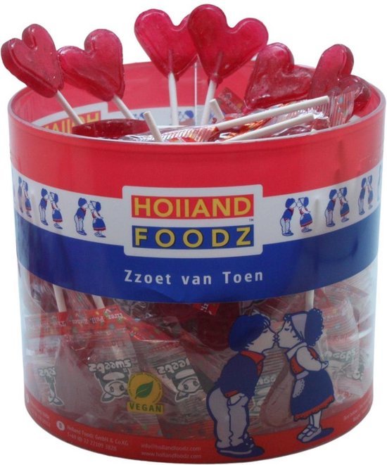Holland Foodz- Herzlutscher 75St -600g