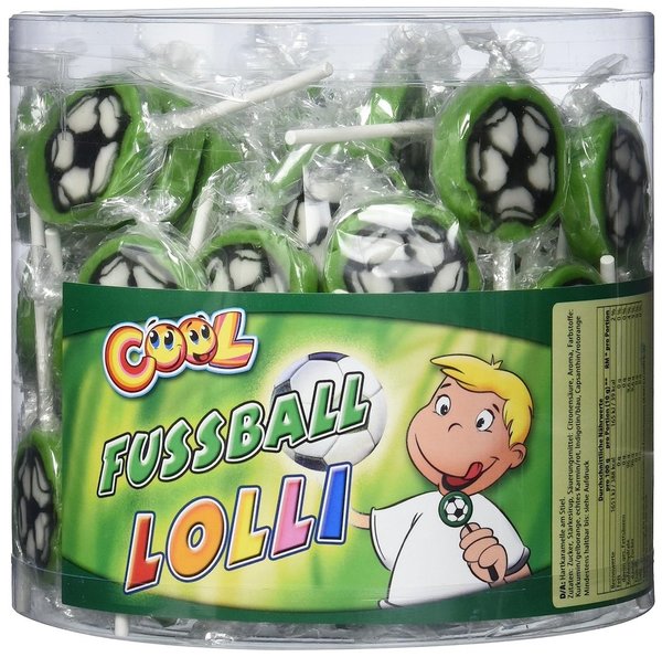 Cool Fussball Lolli 80x10g -800g
