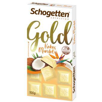 Schogetten Selection Gold Kokos Mandel 100g